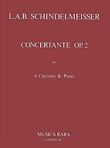 L.A.B. Schindelmeisser Notenblätter Concertante op.2