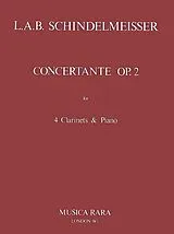 L.A.B. Schindelmeisser Notenblätter Concertante op.2