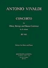 Antonio Vivaldi Notenblätter Konzert a-Moll RV461