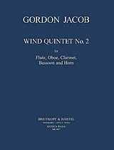 Gordon Percival Septimus Jacob Notenblätter Quintett G-Dur Nr.2