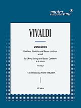 Antonio Vivaldi Notenblätter Konzert a-Moll RV463