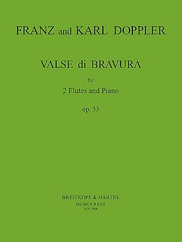 Albert Franz Doppler Notenblätter Valse de bravura op.33