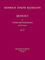 Heinrich Joseph Baermann Notenblätter Quintett Es-Dur op.23