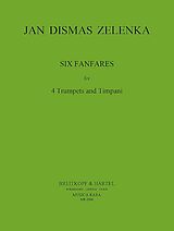 Jan Dismas Zelenka Notenblätter 6 Fanfaren