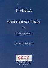Joseph Fiala Notenblätter Konzert Es-Dur