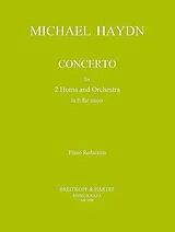 Johann Michael Haydn Notenblätter Konzert Es-Dur