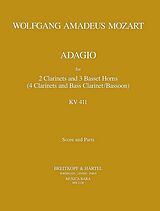 Wolfgang Amadeus Mozart Notenblätter Adagio KV484a (KV411)
