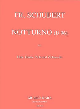 Franz Schubert Notenblätter Notturno D96