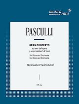 Antonio Pasculli Notenblätter Gran concerto su temi dallopera I vespri siciliani di Verdi