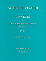 Antonio Vivaldi Notenblätter Konzert C-Dur RV452
