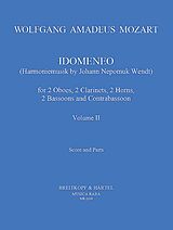 Wolfgang Amadeus Mozart Notenblätter Idomeneo Band 2