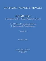 Wolfgang Amadeus Mozart Notenblätter Idomeneo Band 2
