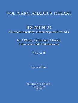 Wolfgang Amadeus Mozart Notenblätter Idomeneo Band 2