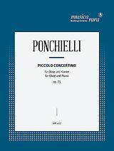 Amilcare Ponchielli Notenblätter Piccolo concertino op.75