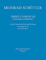 Meinrad Schütter Notenblätter 3 Kadenzen zum Konzert G-Dur op.29