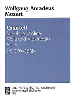 Wolfgang Amadeus Mozart Notenblätter Quartett F-Dur Nr.30 KV370