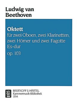 Ludwig van Beethoven Notenblätter Oktett Es-Dur op.103