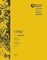 Edvard Hagerup Grieg Notenblätter Peer Gynt-Suite Nr.1 op.46