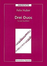 Felix Huber Notenblätter 3 Duos - Akkzente