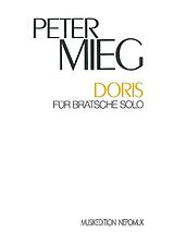 Peter Mieg Notenblätter Doris