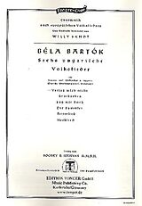 Béla Bartók Notenblätter Verlass mich nicht für 2-3stg