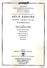 Béla Bartók Notenblätter Sag mir doch für 2-3stg. Frauen