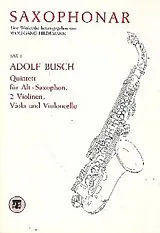 Adolf Busch Notenblätter Quintett