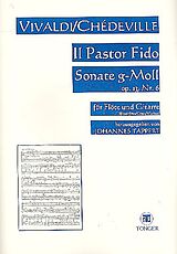 Antonio Vivaldi Notenblätter Sonate g-Moll op.13,6 für