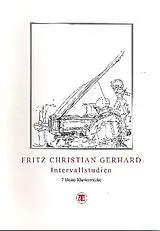 Fritz Chr. Gerhard Notenblätter Intervallstudien