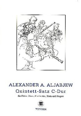 Alexander A. Aljabiew Notenblätter Quintettsatz C-Dur