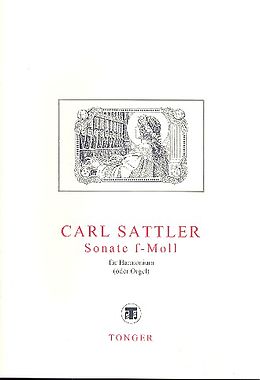 Carl Sattler Notenblätter Sonate f-Moll op.19 für