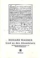 Richard Wagner Notenblätter Lied an den Abendstern für