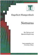 Engelbert Humperdinck Notenblätter Notturno