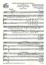 Giuseppe Verdi Notenblätter Gelobt gepriesen der heilige Namen