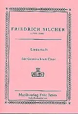 Friedrich Silcher Notenblätter Liederheft 20 Lieder