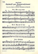 Henry Purcell Notenblätter Spielmusik zum Sommernachtstraum Teil 2