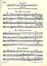 Henry Purcell Notenblätter Spielmusik zum Sommernachtstraum Teil 2