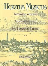Tomaso Albinoni Notenblätter Triosonate h-Moll op.1,8