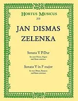 Jan Dismas Zelenka Notenblätter Sonate F-Dur Nr.5