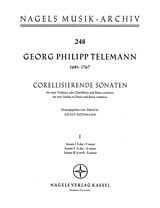 Georg Philipp Telemann Notenblätter Corellisierende Sonaten