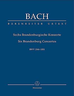 Johann Sebastian Bach Notenblätter Brandenburgische Konzerte Nr.1-6