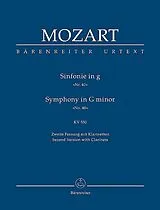 Wolfgang Amadeus Mozart Notenblätter Sinfonie g-Moll KV550 (zweite Fassung)