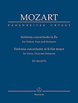 Wolfgang Amadeus Mozart Notenblätter Sinfonia concertante Es-Dur KV364