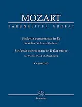 Wolfgang Amadeus Mozart Notenblätter Sinfonia concertante Es-Dur KV364