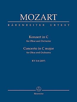 Wolfgang Amadeus Mozart Notenblätter Konzert C-Dur KV314