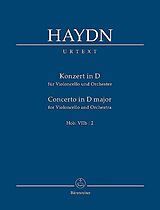 Franz Joseph Haydn Notenblätter Konzert D-Dur Hob.VIIB-2 für