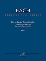 Johann Sebastian Bach Notenblätter Christ lag in Todesbanden