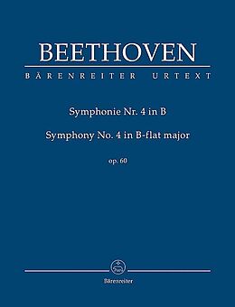 Ludwig van Beethoven Notenblätter Sinfonie B-Dur Nr.4 op.60