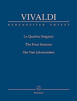 Antonio Vivaldi Notenblätter Le quattro stagioni