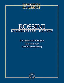 Gioacchino Rossini Notenblätter Der Barbier von Sevilla